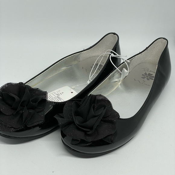 Nina Other - Nina GIRLS black patent leather look Flat slipper shoes 5